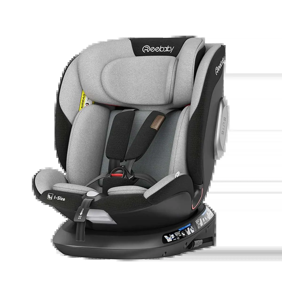 Luxury Eco-Friendly Non-Toxic 360° Rotation Baby Car Seat | ECE R129 Certified | ISOFIX | Washable Cover