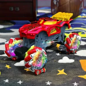 Maggie High-Speed All-Terrain Racing Car 1:16 Scale Execute Spectacular 360° Flips Multi Terrain 4 * 4 Fast Velocity Chaser for Racing Enthusiasts, Kids, Adults