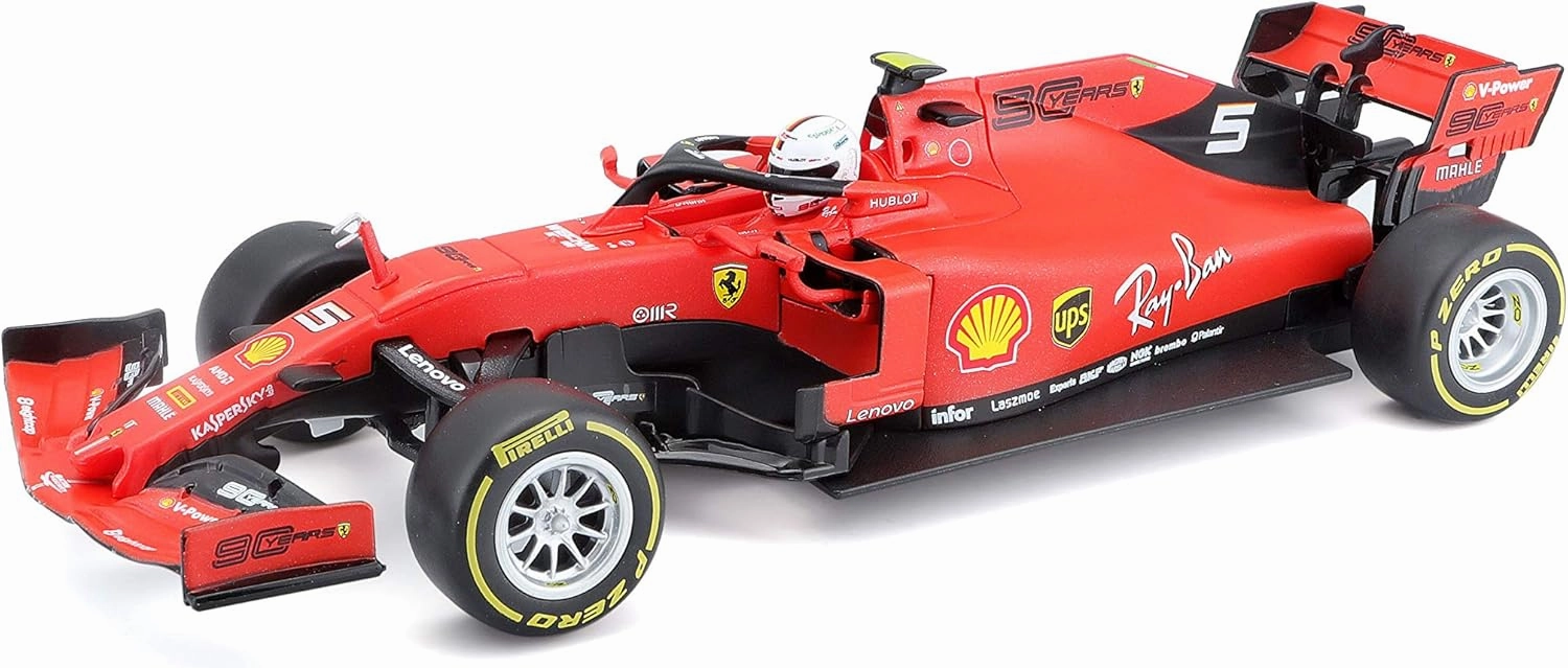 Maisto Tech Premium, High-Performance R/C F1 Ferrari SF90 Leclerc Super Car - 2.4 GHZ - 1:24 Scale