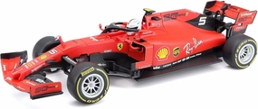 Maisto Tech Premium, High-Performance R/C F1 Ferrari SF90 Leclerc Super Car - 2.4 GHZ - 1:24 Scale