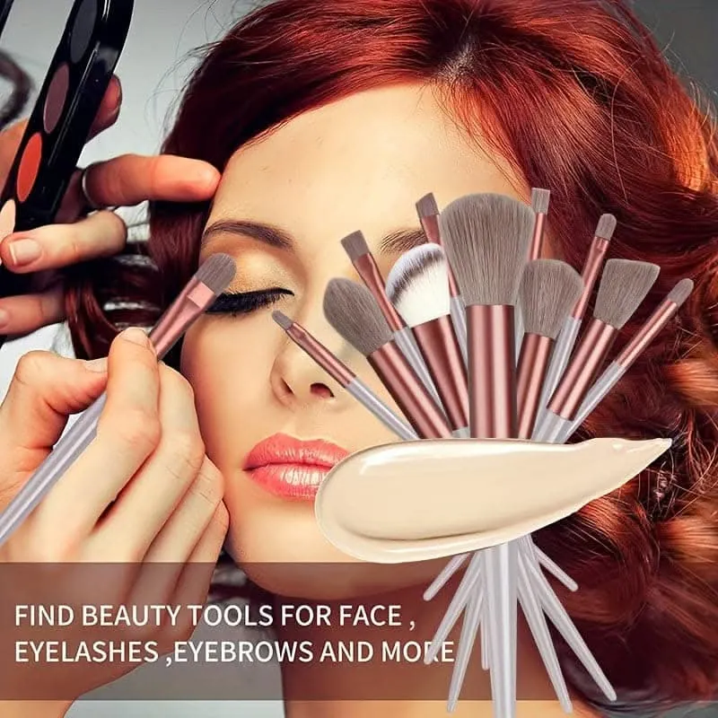 Makeup Brush Set with Soft Blending Make Up Brushes(13pcs.)