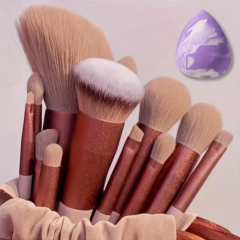 Makeup Brush Set with Soft Blending Make Up Brushes(13pcs.)