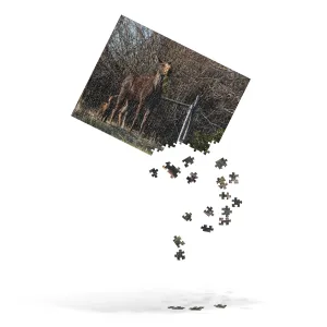 Mamma Moose with Baby Moose Jigsaw puzzle