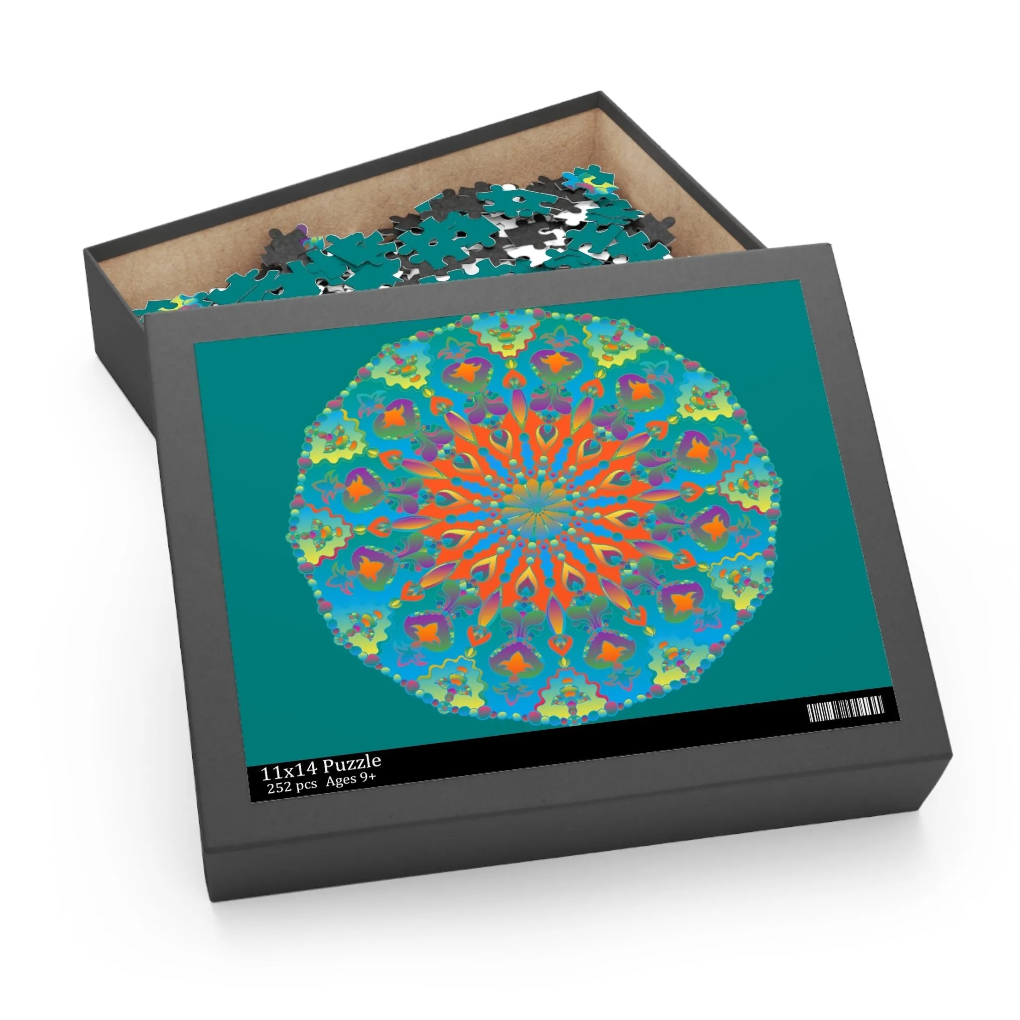 Mandala Art Puzzle - Colorful 252-500 Pieces