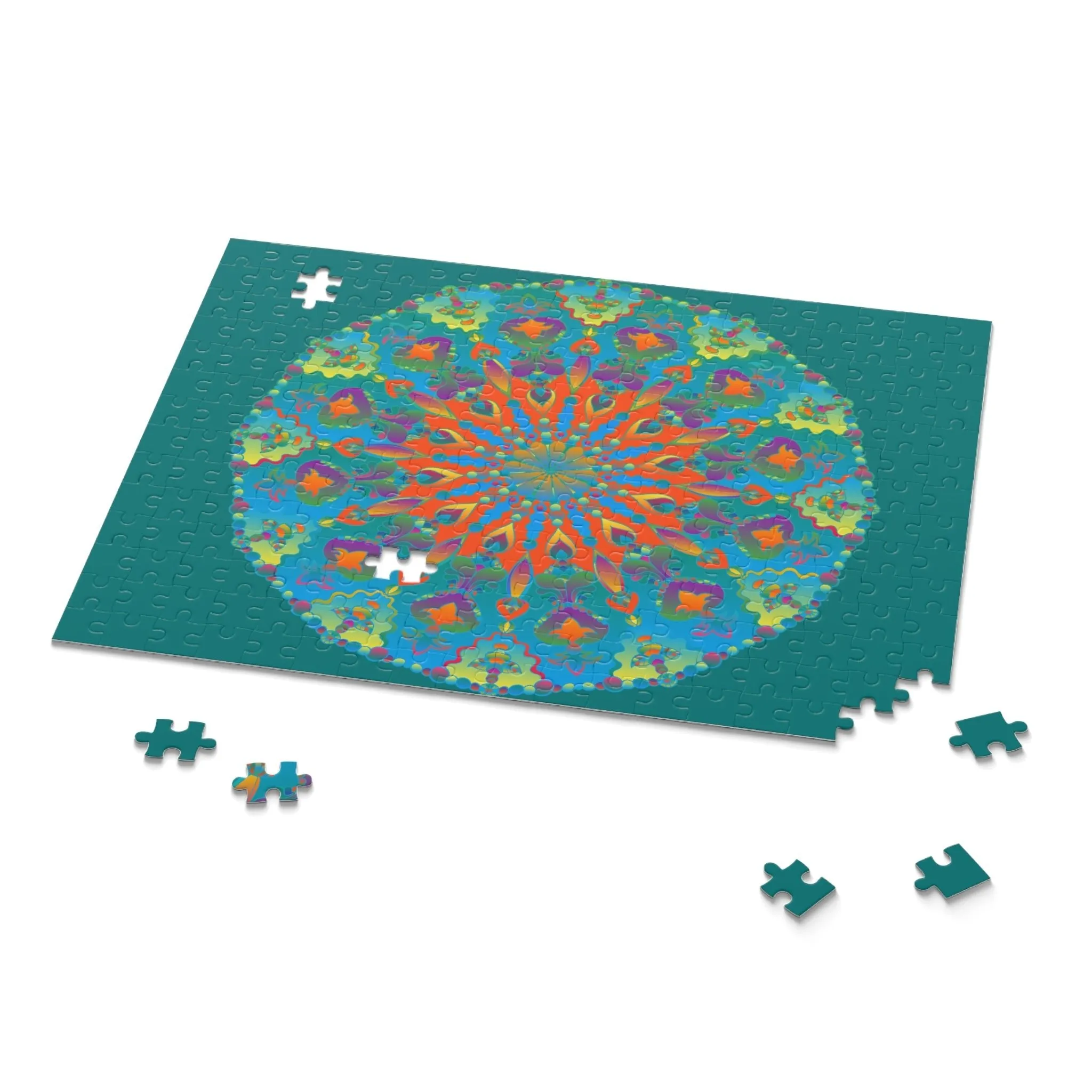 Mandala Art Puzzle - Colorful 252-500 Pieces