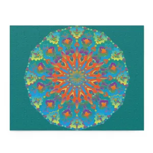 Mandala Art Puzzle - Colorful 252-500 Pieces