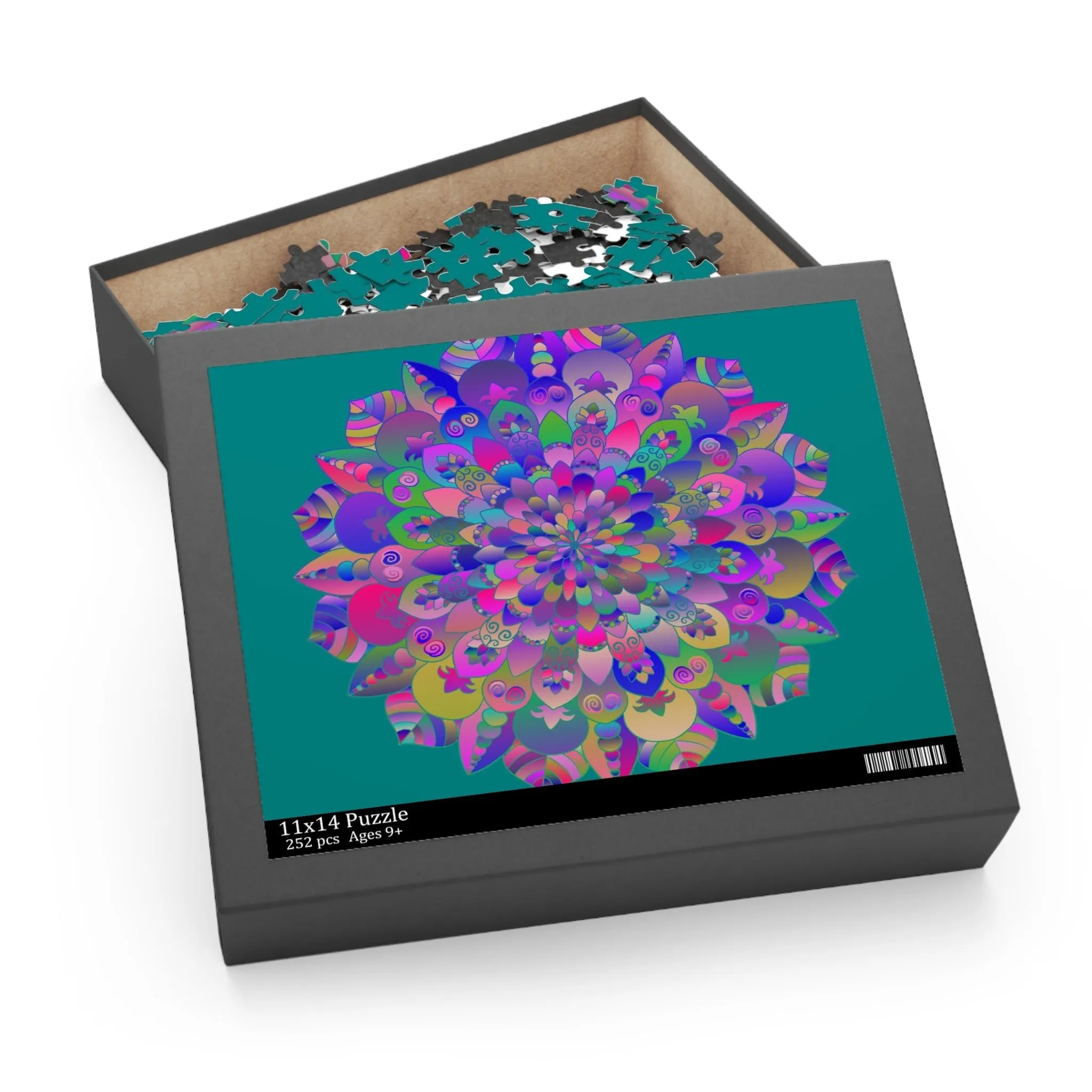 Mandala Art Puzzle: Colorful Meditation 252/500 Pieces