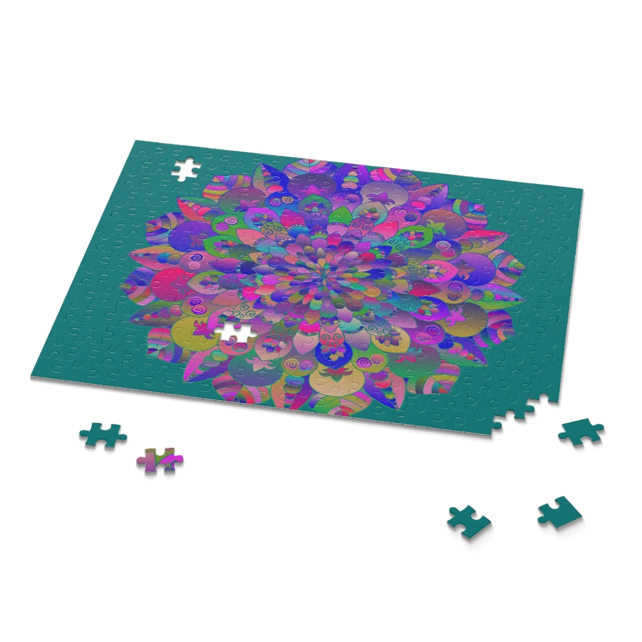 Mandala Art Puzzle: Colorful Meditation 252/500 Pieces