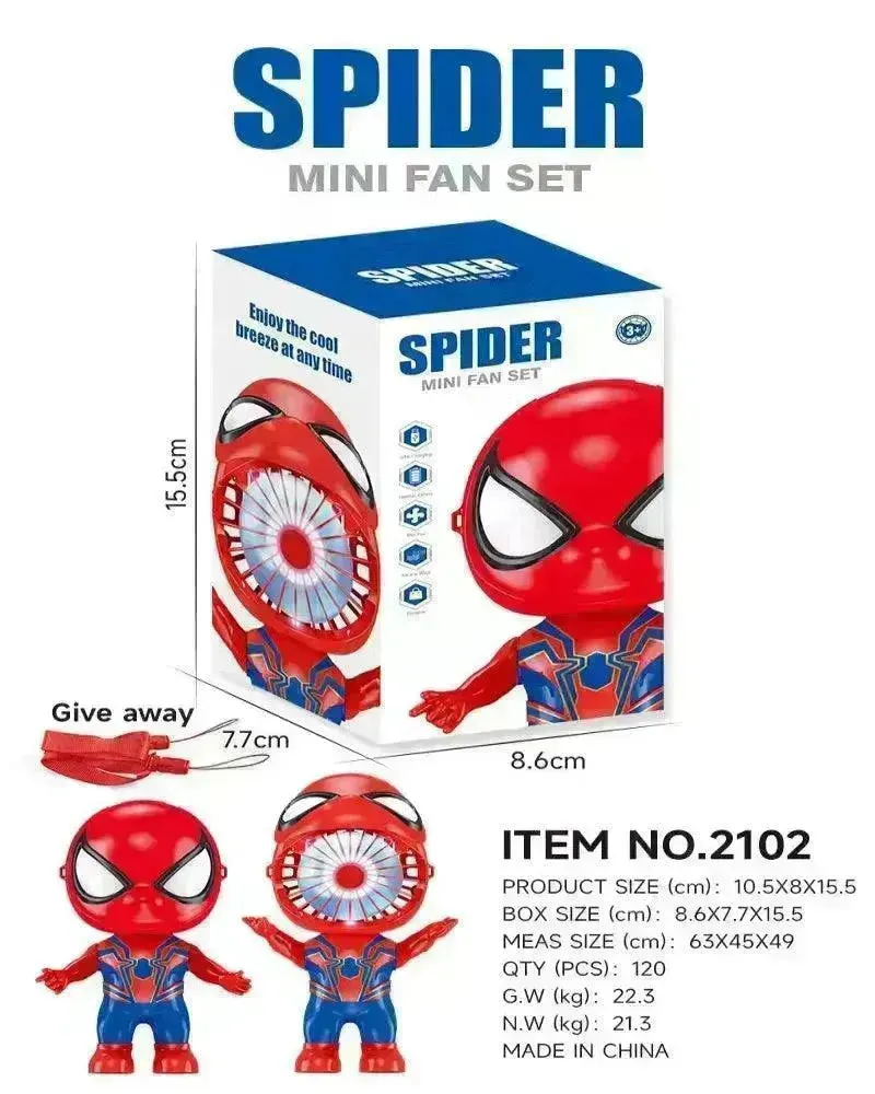 Marvel Spiderman Handheld Fan