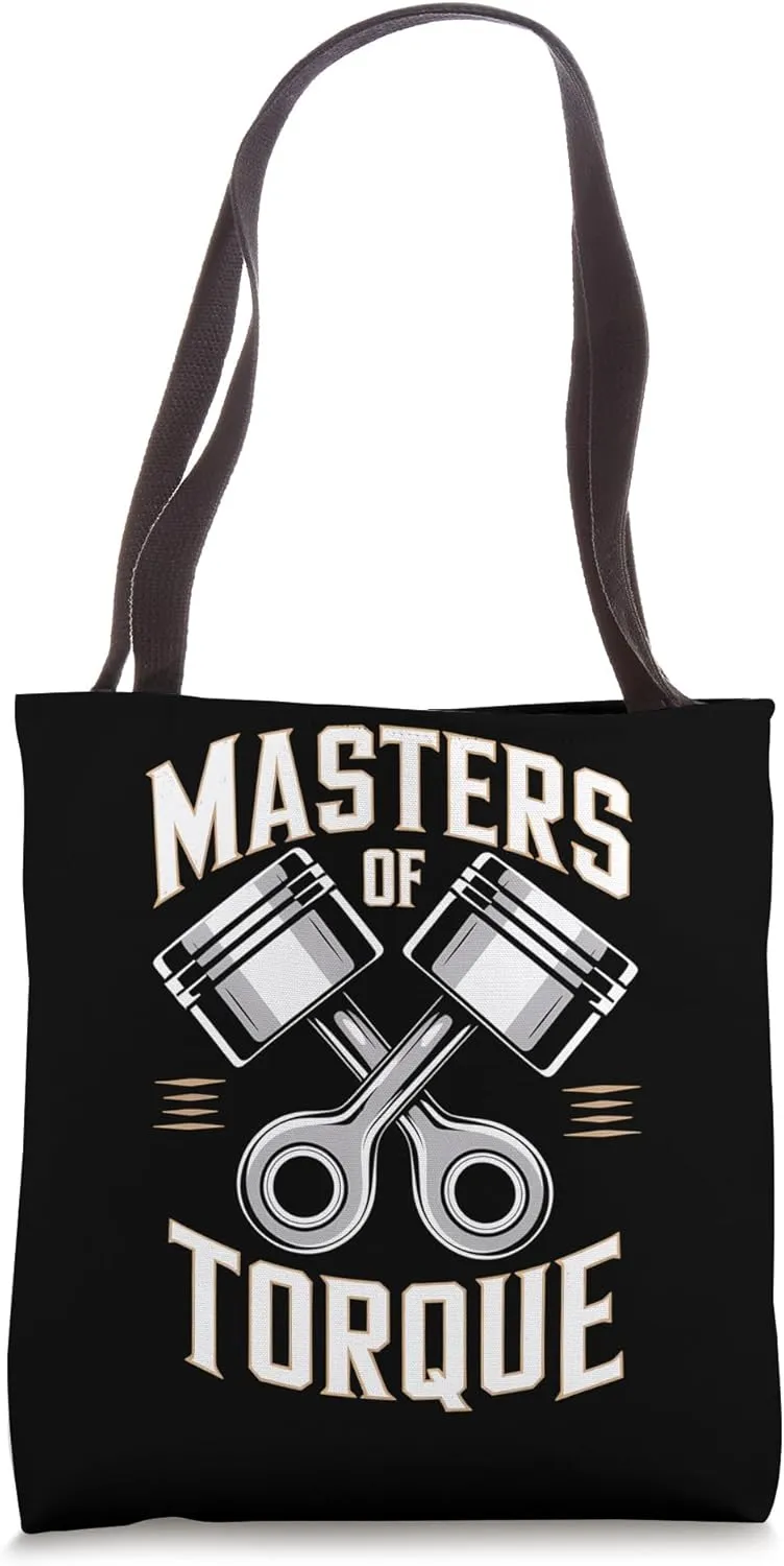 Mechanics Garage Life And Auto Car Guys Master Of Torque Tote Bag