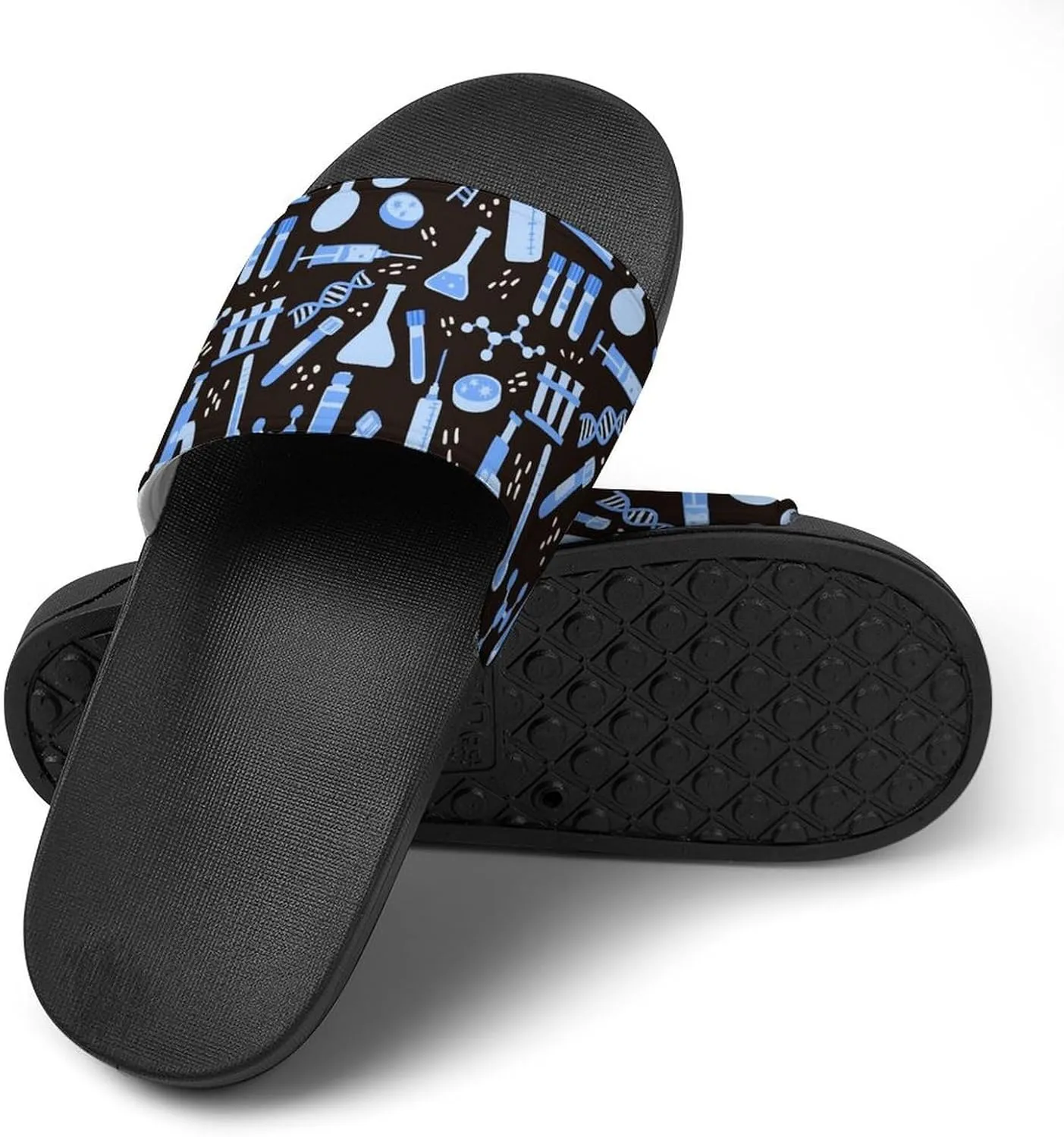 Medical Lab Tools Science House Slippers for Women Men Shower Slides Bathroom Sandals