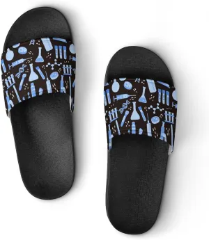 Medical Lab Tools Science House Slippers for Women Men Shower Slides Bathroom Sandals
