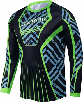 Men's Cycling Jersey Long Sleeves Mountain Jersey Downhill Off-Road,MTB Jersey Racing Riding Mountain Bike Motocross Shirt