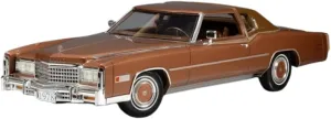 Metal Car Model 1:18 for Eldorado Biarritz Ruidoso Saddle 1978 Resin Simulatio Car Model Collection Classic Vehicle Die Cast Vehicles