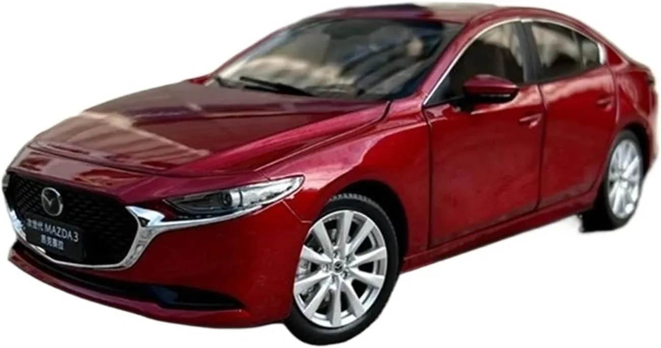 Metal Car Model 1:18 for Mazda 3 Axela Alloy Car Model Diecast Metal Toy Vehicles Simulation Collection Decoration Die Cast Vehicles