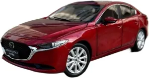 Metal Car Model 1:18 for Mazda 3 Axela Alloy Car Model Diecast Metal Toy Vehicles Simulation Collection Decoration Die Cast Vehicles
