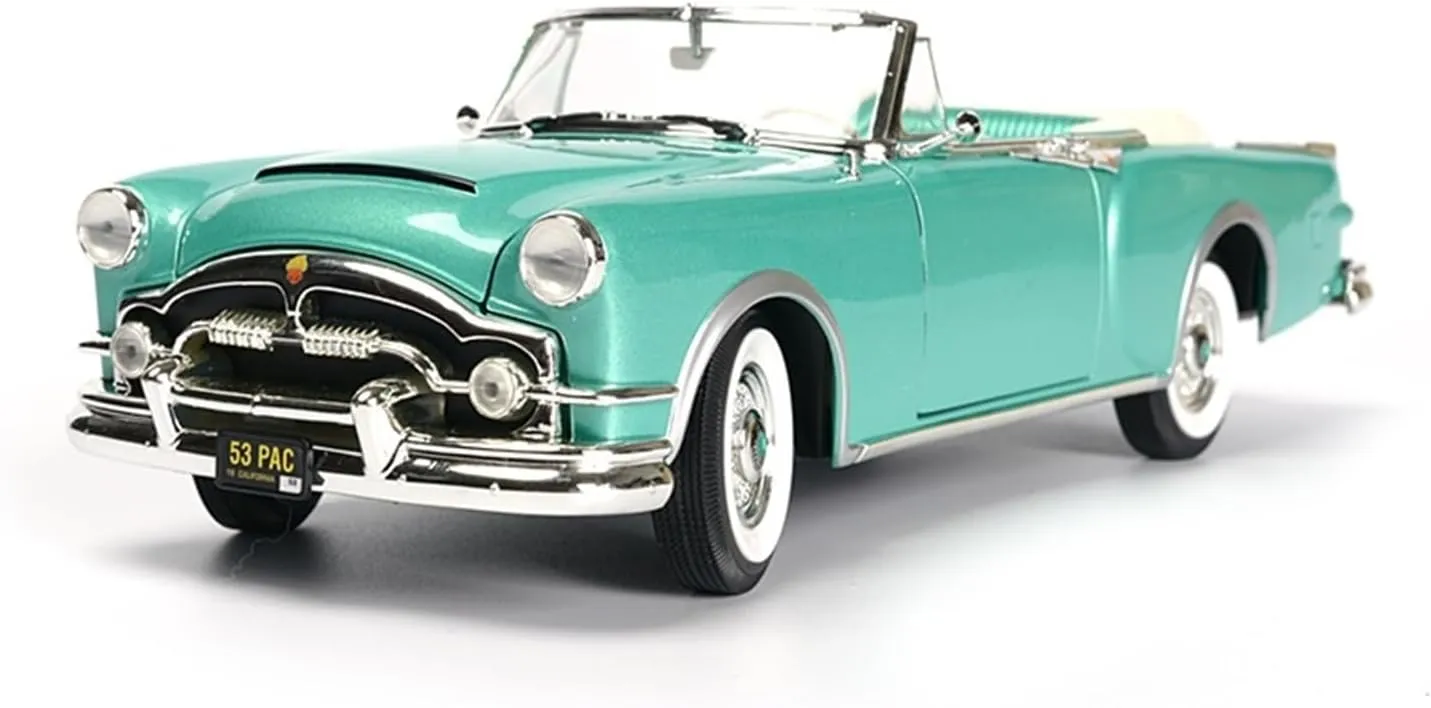 Metal Car Model 1:18 for Packard Convertible Classic Car Models Static Ornaments Collection Die Cast Vehicles