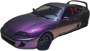 Metal Car Model 1:18 for Toyota Supra A80 Diecast Model Car Hobbyist Collection Souvenir Home Metal Ornaments Die Cast Vehicles