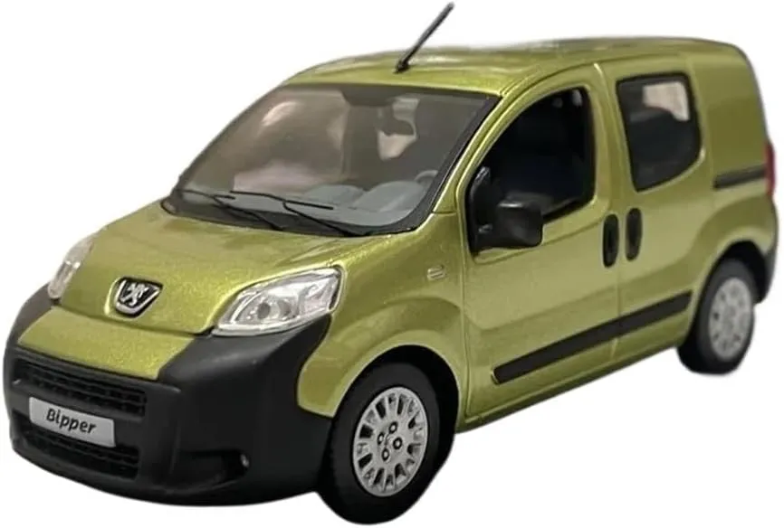 Metal Car Model 1:43 for Peugeot Bipper Tepee 2008 Van Miniature Car Model Souvenirs Simulation Vehicle Collection Die Cast Vehicles