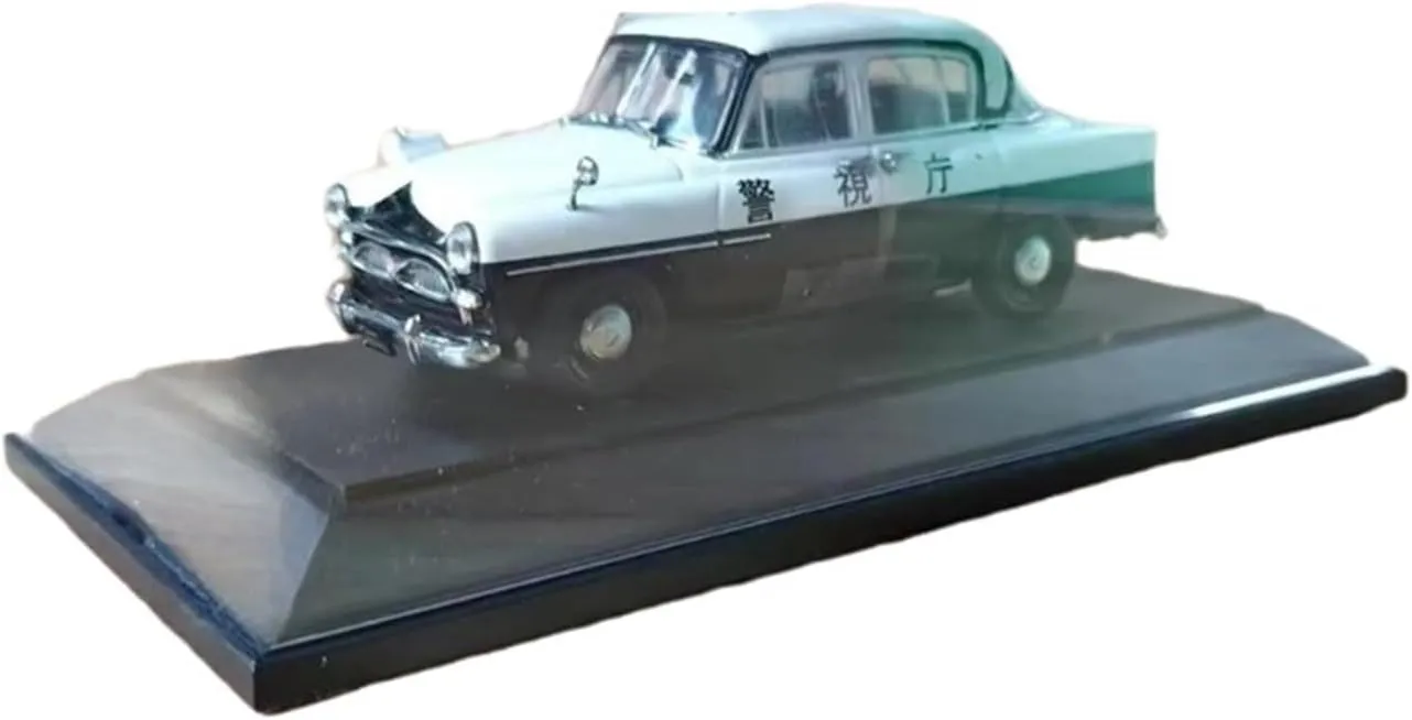 Metal Car Model 1:43 for Toyota Crown Police Car Classic Alloy Classic Model Boys Toy Vehicle Display Collection Die Cast Vehicles