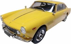 Metal Car Model 1:18 for Ferrari 250GT/E Coupe Pininfarina 1960 Vintage Car Model Yellow Simulation Vehicles Toy Die Cast Vehicles