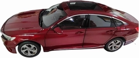 Metal Car Model 1:18 for Honda Accord 10th Generation 2018 Die-cast Alloy Simulation Car Model Classic Collection Die Cast Vehicles