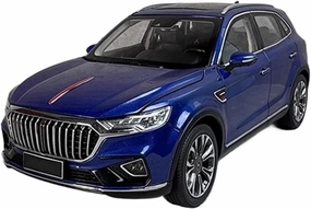 Metal Car Model 1:18 for HS5 Off Road SUV Alloy Simulation Car Model Collection Gift Ornament Die Cast Vehicles(Blue)