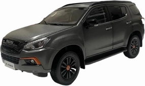 Metal Car Model 1:18 for Isuzu MU-X Off-Road Vehicle Simulation Car Model Collection Metal Ornament Die Cast Vehicles