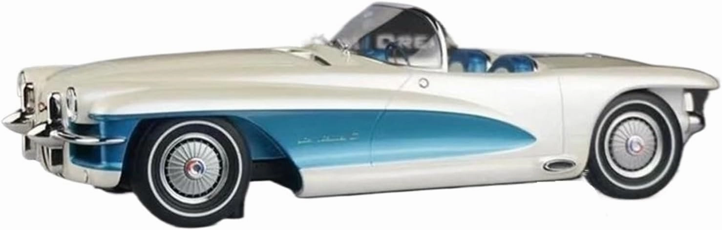 Metal Car Model 1:18 for Lasalle II 1955 Roadster Museum Simulation Resin Static Car Model Home Shelf Display Die Cast Vehicles