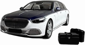 Metal Car Model 1:18 for Mercedes-Benz S680 Maybach W223 Alloy Fully Open Car Model Collection Rear Wheel Steerable Die Cast Vehicles