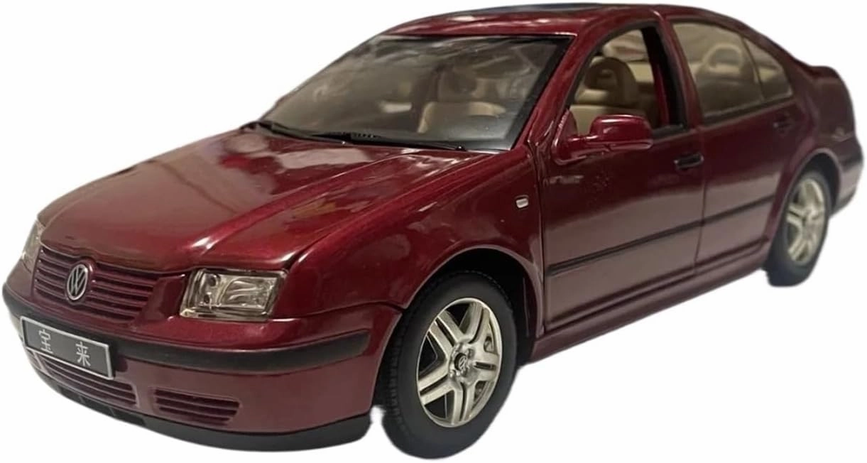 Metal Car Model 1:18 for Volkswagen Bora 2004 1.8T Diecast Car Model Simulation Alloy Vehicle Collectible Die Cast Vehicles