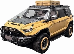 Metal Car Model 1:18 for Warrior 917 Alloy Simulated Off-Road Car Model Static Decorative Ornaments Fans Hobby Die Cast Vehicles