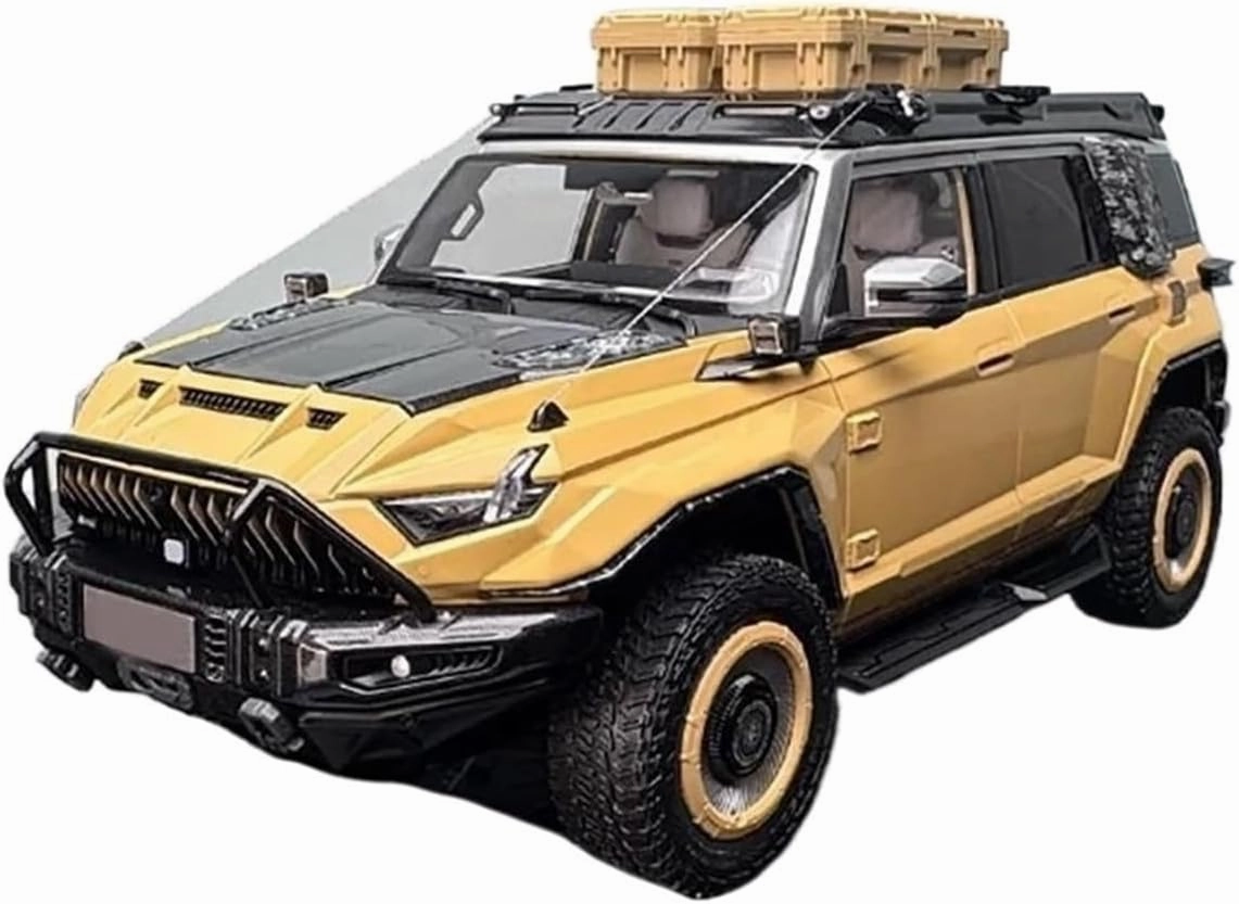Metal Car Model 1:18 for Warrior 917 Alloy Simulated Off-Road Car Model Static Decorative Ornaments Fans Hobby Die Cast Vehicles