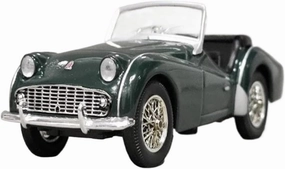 Metal Car Model 1:43 for British Vintage Convertible Car Model Diecast Metal Vehicles Miniature Collection Ornaments Die Cast Vehicles