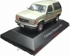 Metal Car Model 1:43 for Chevy Silverado 1996 Station Wagon Simulation Alloy Car Model Fan Collection Die Cast Vehicles