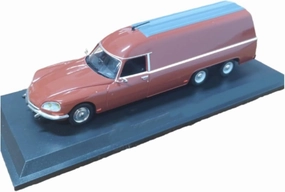 Metal Car Model 1:43 for Citroen DS Tissier Furgon Van 6 Campervan 1973 Miniature Car Model Vehicle Collection Die Cast Vehicles