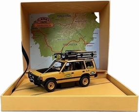 Metal Car Model 1:43 for Discovered First Camel Cup Kalimantan Station Alloy Car Model Classic Vehicle Collection Die Cast Vehicles
