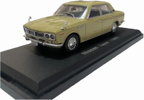 Metal Car Model 1:43 for Nissan Laurel C30 1968 Metal Cars Model Simulated Small Vehicle Birthday Gift Die Cast Vehicles
