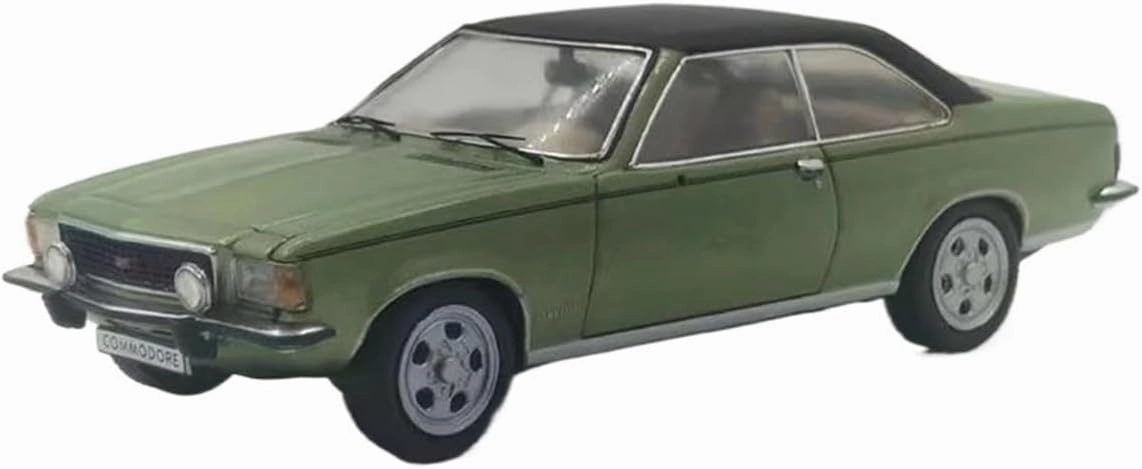 Metal Car Model 1:43 for Opel Commodore B Simulation Car Model Miniature Replica Alloy Vehicle Collectibles Die Cast Vehicles