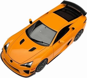 Metal Die Cast Toy Cars Resin 1 43 for Lexus LFA 2010 Orange Street Car Model Suitable for Adult Collection Ornaments for Home Or Office Décor
