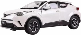 Metal Vehicles Toys 1:18 for Toyota Izoa Full Door Alloy Car Model Static Model Toy Display Collectible Decoration Home Or Office Décor(White)