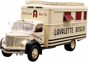 Metal Vehicles Toys 1:43 for Berliet GLC Beige Truck Big Van Alloy Car Model Die Cast Adult Collection Vehicles Home Or Office Décor