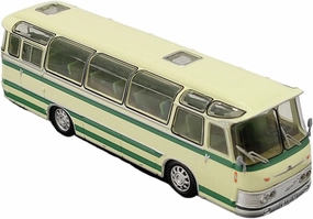 Metal Vehicles Toys 1/72 for Neoplan NH 9L Hamburg 1964 Yellow Scale Bus Alloy Car Model Adult Collection Metal Toy Home Or Office Décor