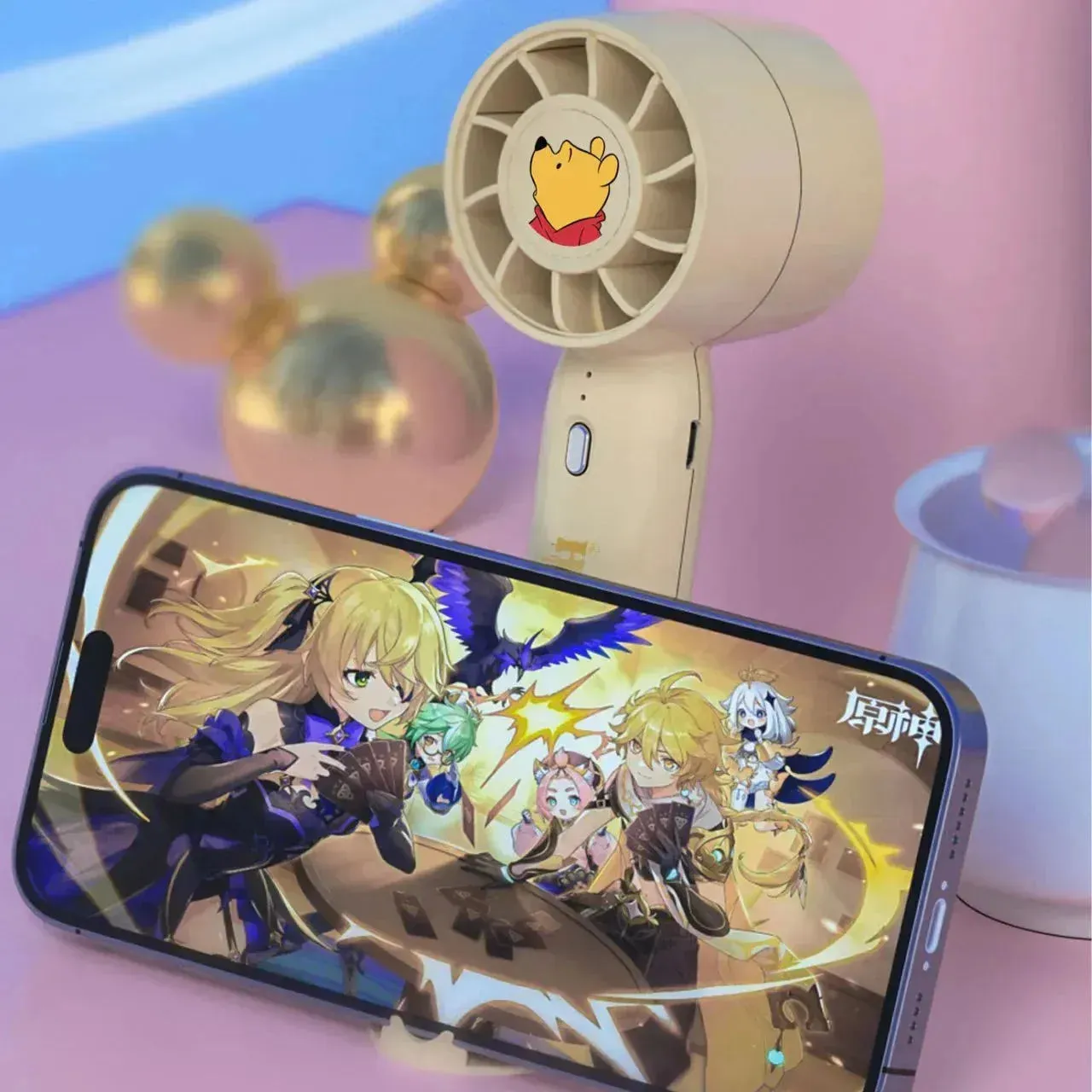Mickey's Breeze Handheld Fan