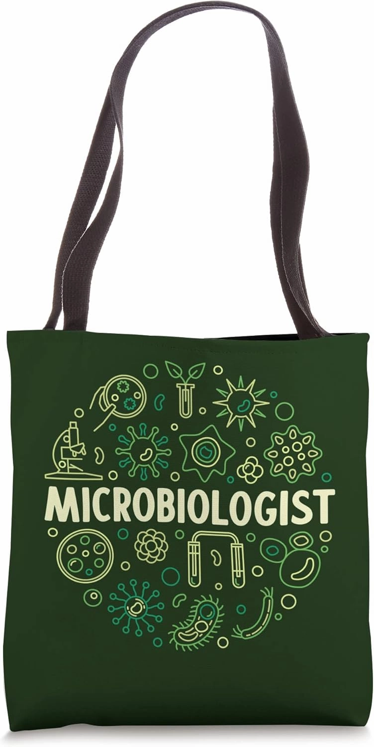 Microbiologist - Microbiology and Virology Science Teacher Tote Bag