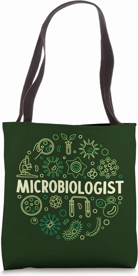 Microbiologist - Microbiology and Virology Science Teacher Tote Bag