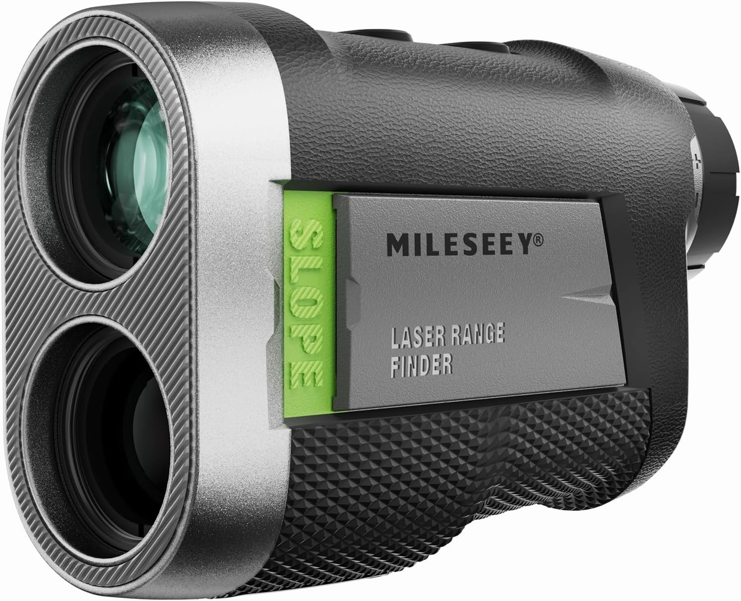 MILESEEY PF260 Golf Rangefinder with Slope, Removable Battery Power, 1100 yd Rechargeable Laser Range Finder Golf Magnetic, ±0.4 yd Accuracy, Flag Lock Vibration, Golf Accessories for Men