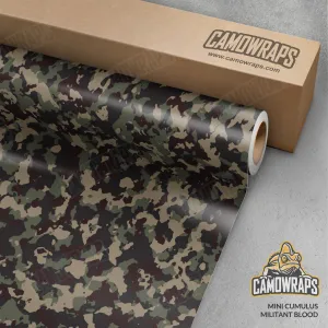 Mini Cumulus Militant Blood Camo Vinyl Wrap