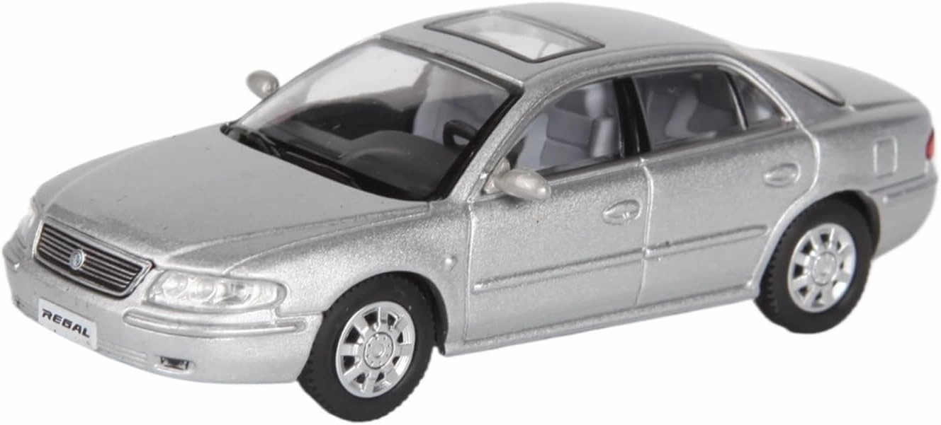 Mini Cars Replica 1/64 for Buick Grandview Alloy Car Model Silver Hobbyist Room Collection Display Model Race Car Birthday Party Decorations