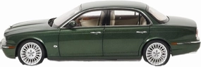 Mini Cars Replica 1:64 for Jaguar XJ6 (X350) Alloy Car Model Green Simulation Miniature Vehicle Static Model Display Race Car Birthday Party Decorations